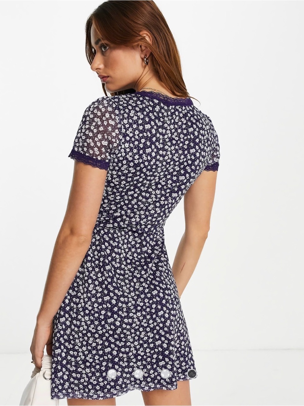 ASOS Mini Wrap Dress - Picture 4 of 4